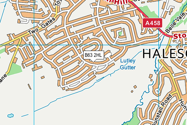 B63 2HL map - OS VectorMap District (Ordnance Survey)