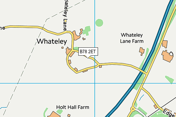 B78 2ET map - OS VectorMap District (Ordnance Survey)