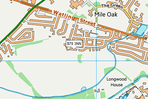 B78 3NN map - OS VectorMap District (Ordnance Survey)