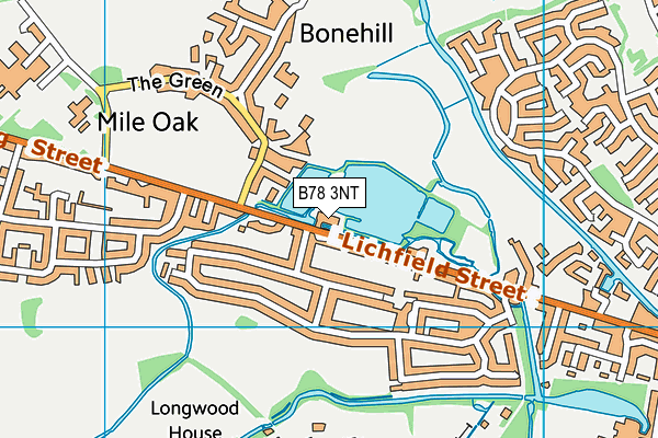 B78 3NT map - OS VectorMap District (Ordnance Survey)