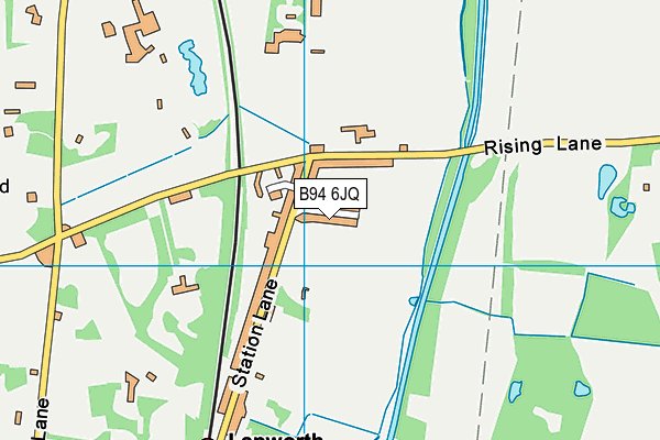 B94 6JQ map - OS VectorMap District (Ordnance Survey)