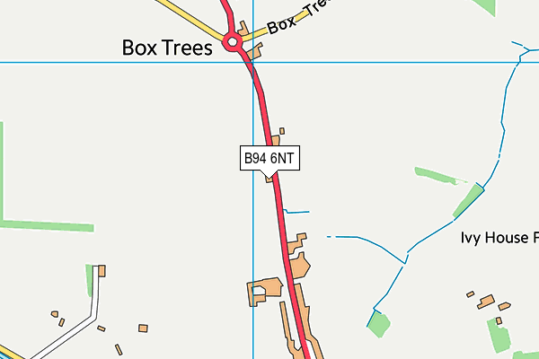B94 6NT map - OS VectorMap District (Ordnance Survey)