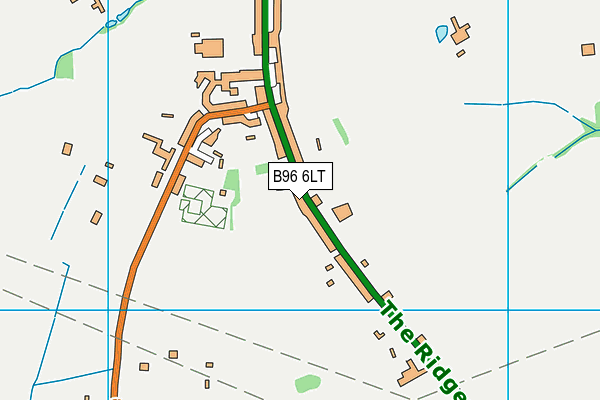 B96 6LT map - OS VectorMap District (Ordnance Survey)