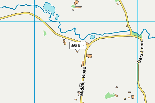 B96 6TF map - OS VectorMap District (Ordnance Survey)