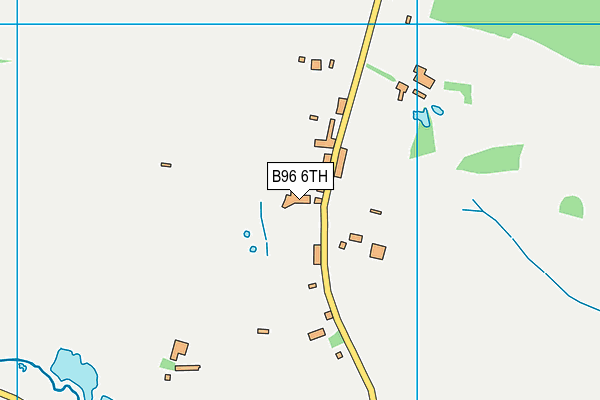 B96 6TH map - OS VectorMap District (Ordnance Survey)