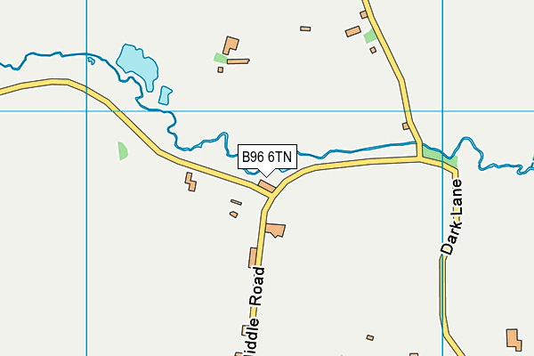 B96 6TN map - OS VectorMap District (Ordnance Survey)