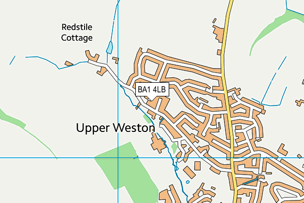 BA1 4LB map - OS VectorMap District (Ordnance Survey)