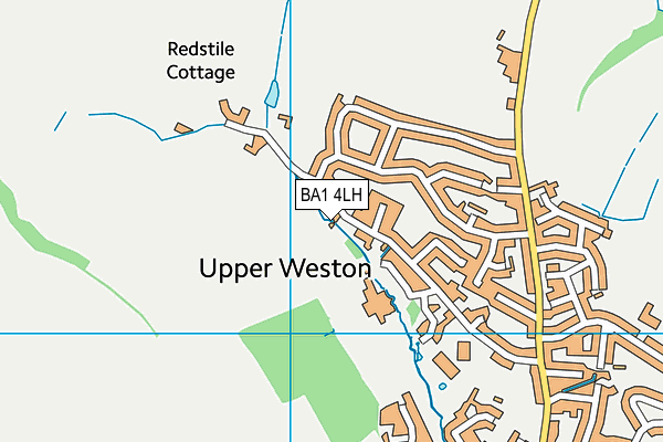 BA1 4LH map - OS VectorMap District (Ordnance Survey)