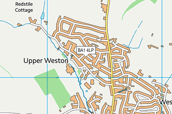 BA1 4LP map - OS VectorMap District (Ordnance Survey)