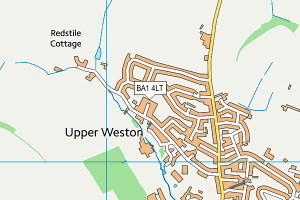 BA1 4LT map - OS VectorMap District (Ordnance Survey)