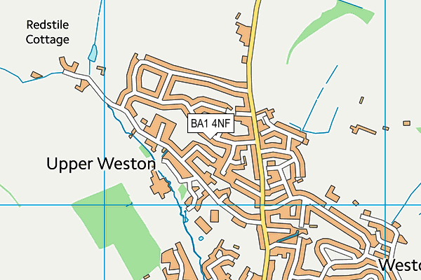 BA1 4NF map - OS VectorMap District (Ordnance Survey)