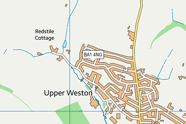 BA1 4NG map - OS VectorMap District (Ordnance Survey)