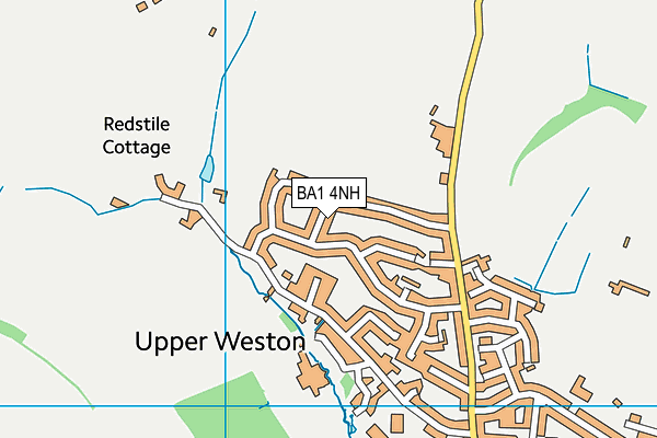 BA1 4NH map - OS VectorMap District (Ordnance Survey)