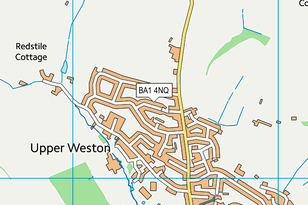 BA1 4NQ map - OS VectorMap District (Ordnance Survey)