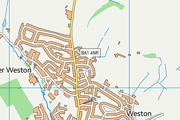 BA1 4NR map - OS VectorMap District (Ordnance Survey)