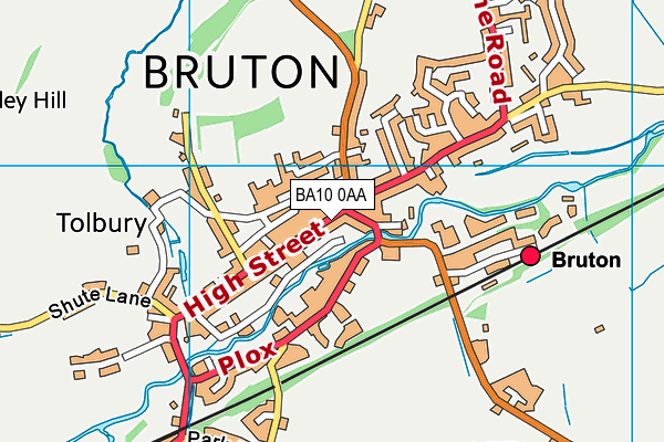 Map of GOOD COMPANY BRUTON CIC at district scale