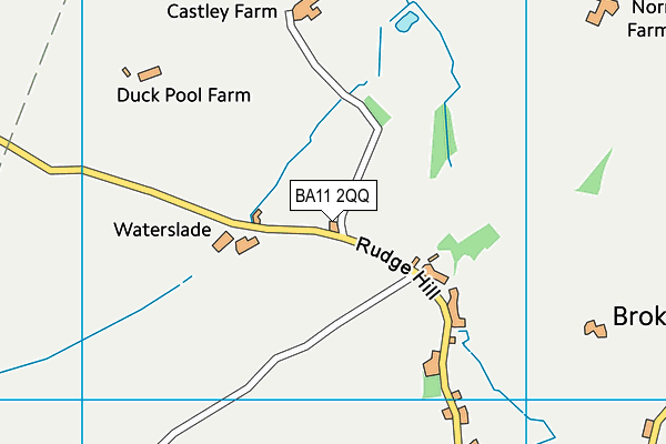 BA11 2QQ map - OS VectorMap District (Ordnance Survey)