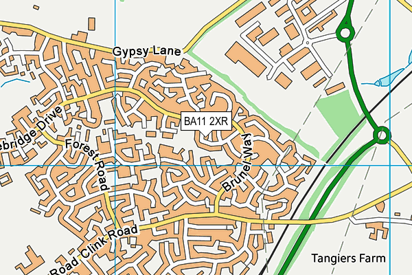 Map of AVONSDOWN PROPERTIES LIMITED at district scale