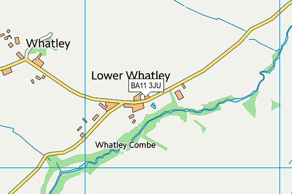 BA11 3JU map - OS VectorMap District (Ordnance Survey)