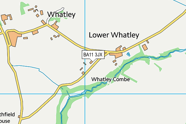 BA11 3JX map - OS VectorMap District (Ordnance Survey)