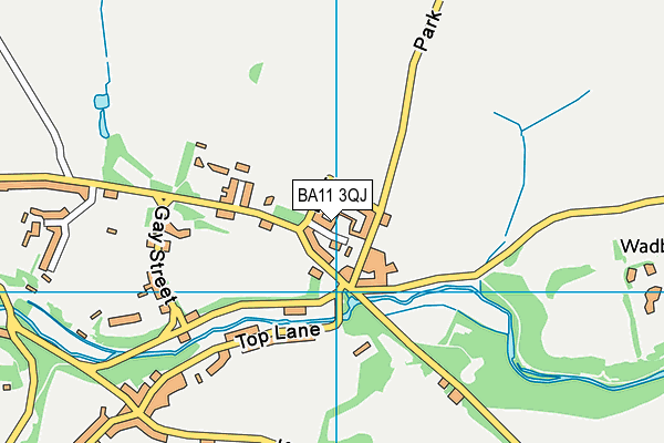 BA11 3QJ map - OS VectorMap District (Ordnance Survey)