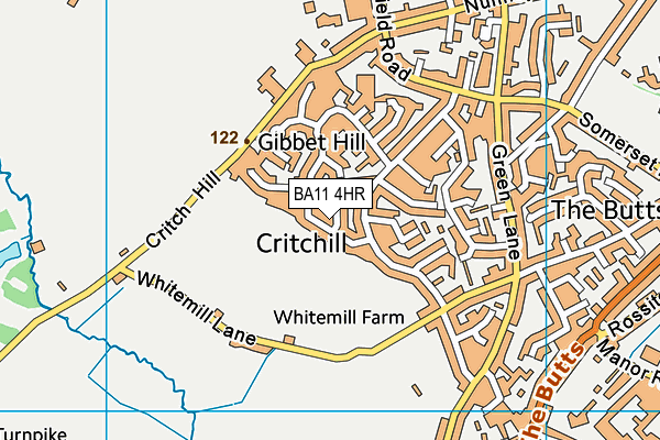 Map of GREENHILL GRANGE RESIDENTIAL HOME LIMITED at district scale