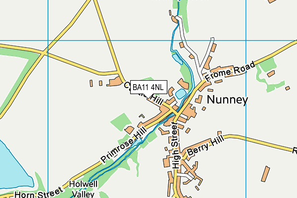BA11 4NL map - OS VectorMap District (Ordnance Survey)