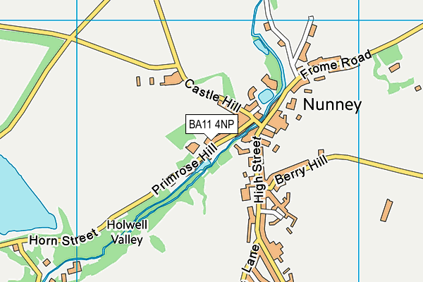 BA11 4NP map - OS VectorMap District (Ordnance Survey)
