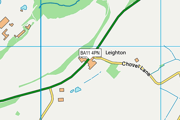 BA11 4PN map - OS VectorMap District (Ordnance Survey)