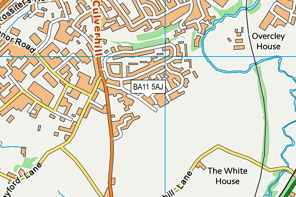 Christ Church First School map (BA11 5AJ) - OS VectorMap District (Ordnance Survey)
