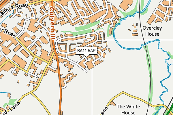 BA11 5AP map - OS VectorMap District (Ordnance Survey)