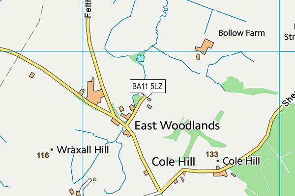 Map of CROSS KEYS FARMS LIMITED at district scale