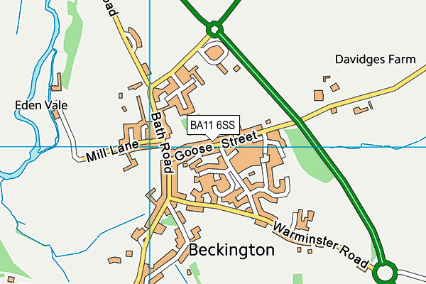 Map of THE ASPECT PARTNERSHIP (UK) LTD at district scale