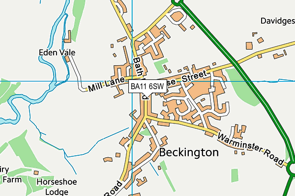 Map of SANDRIDGE PROPERTIES LTD at district scale