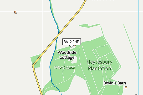 BA12 0HP map - OS VectorMap District (Ordnance Survey)