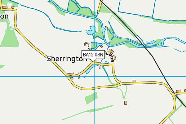 BA12 0SN map - OS VectorMap District (Ordnance Survey)