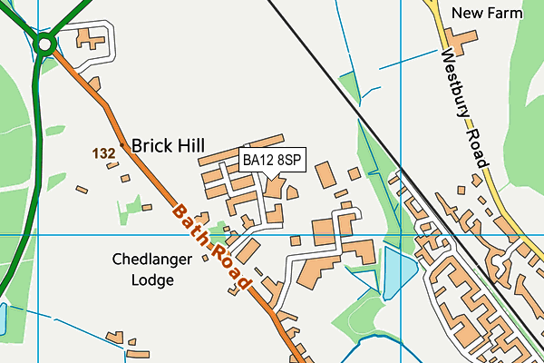 Map of BRYAN LOVEDAY SERVICES LIMITED at district scale