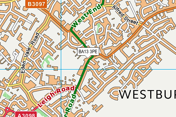 Map of P & S CONSTRUCTION (TROWBRIDGE) LTD at district scale