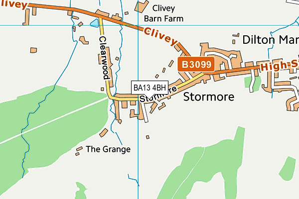 Map of THE POP STOP LTD at district scale