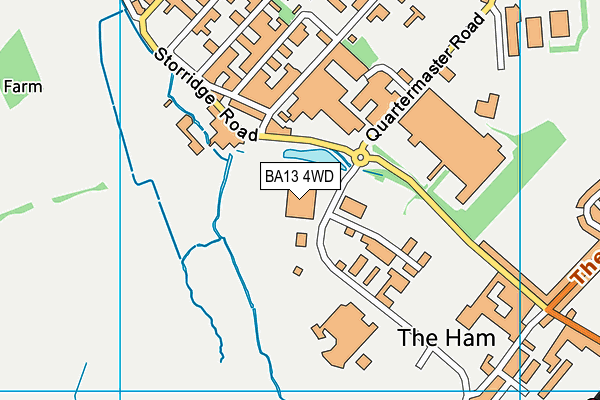 Map of WESTBURY DAIRIES LIMITED at district scale