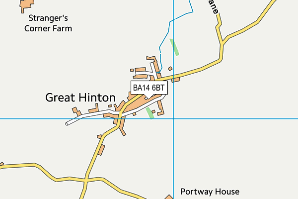 BA14 6BT map - OS VectorMap District (Ordnance Survey)