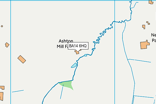 BA14 6HQ map - OS VectorMap District (Ordnance Survey)