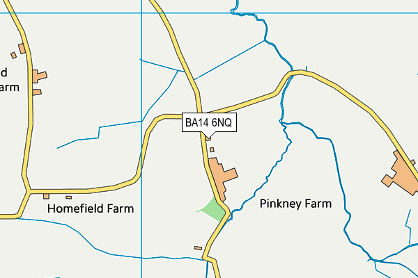 BA14 6NQ map - OS VectorMap District (Ordnance Survey)