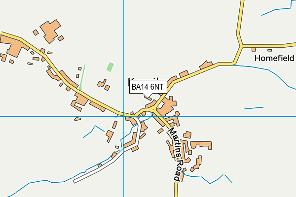 BA14 6NT map - OS VectorMap District (Ordnance Survey)