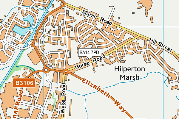 Map of HALES (IRONMONGERS) LIMITED at district scale