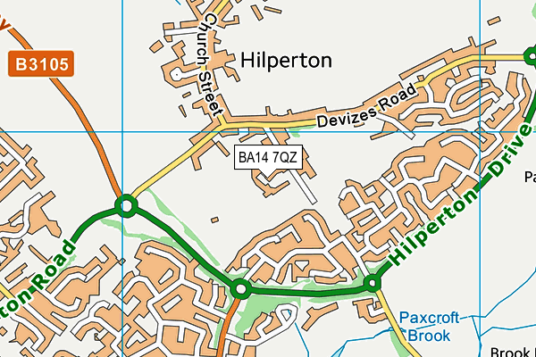 Map of CATHARINA DAVIES SERVICES LIMITED at district scale