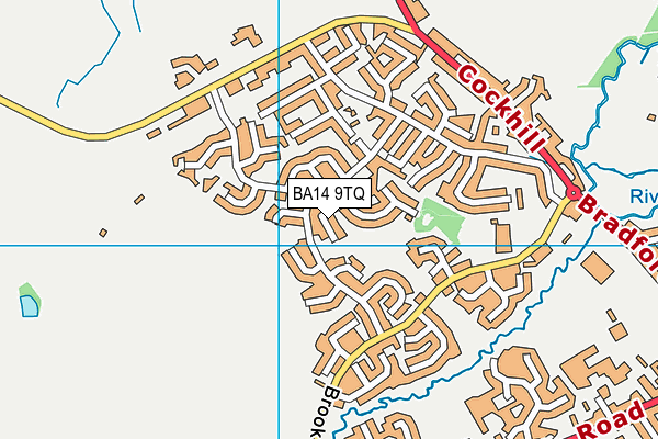 BA14 9TQ map - OS VectorMap District (Ordnance Survey)