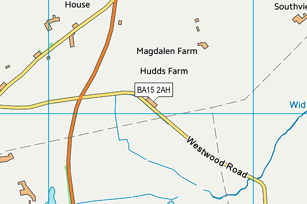 BA15 2AH map - OS VectorMap District (Ordnance Survey)