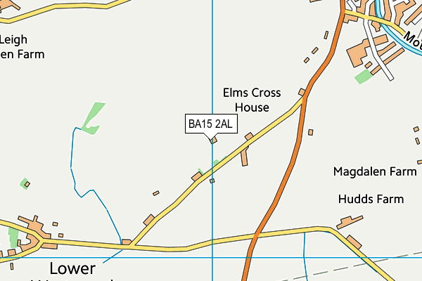 BA15 2AL map - OS VectorMap District (Ordnance Survey)