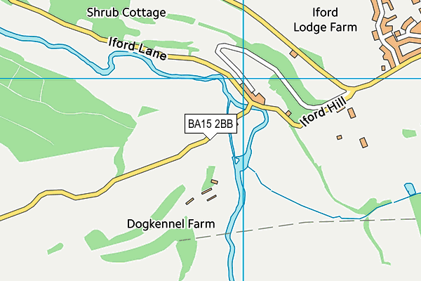 BA15 2BB map - OS VectorMap District (Ordnance Survey)